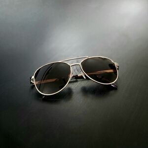 Vintage Aviator Sunglasses Foster Grant® TruPolar™ Prelude Women's Gold